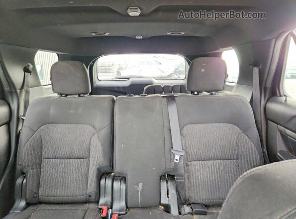 1FM5K8D8XKGA40669 2019 FORD EXPLORER Черный Вид задних сидений