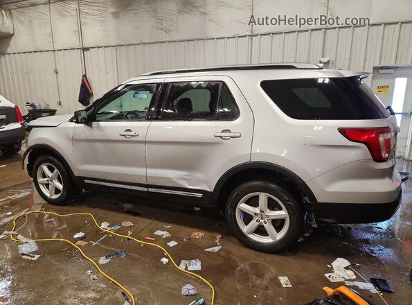1FM5K8DH0HGA80400 2017 FORD EXPLORER Серебряный Задняя левая четверть