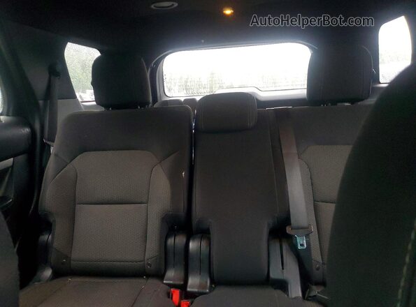 1FM5K8DH1HGA56624 2017 FORD EXPLORER Gray Rear seats view