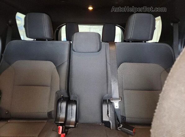 1FM5K8DH1JGA17439 2018 FORD EXPLORER Угольный Вид задних сидений