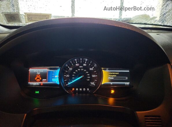 1FM5K8DH1JGA17439 2018 FORD EXPLORER Угольный Вид щитка приборов