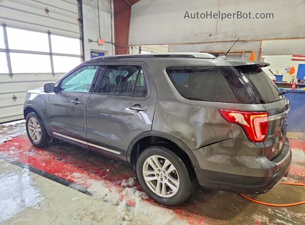 1FM5K8DH1JGA17439 2018 FORD EXPLORER Угольный Задняя левая четверть