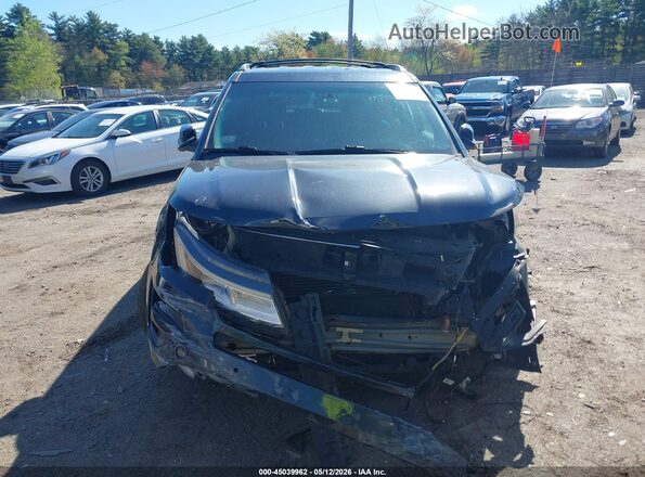 1FM5K8DH4HGA65608 2017 FORD FORD EXPLORER Black წინა ხედი