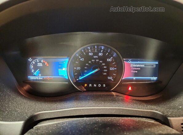 1FM5K8DH4KGA63509 2019 FORD EXPLORER Серебряный Вид щитка приборов