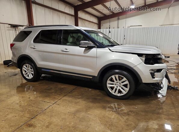 1FM5K8DH4KGA63509 2019 FORD EXPLORER Серебряный Передняя правая четверть