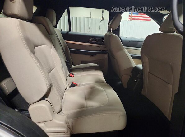 1FM5K8DH4KGA63509 2019 FORD EXPLORER Серебряный Вид задней части салона