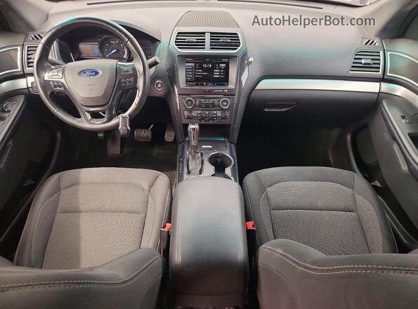 1FM5K8DH6GGD34870 2016 FORD EXPLORER Серый Вид панели приборов