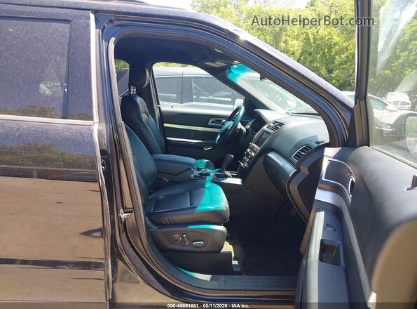 1FM5K8DH7GGC84545 2016 FORD FORD EXPLORER Black Widok wnętrza z przodu
