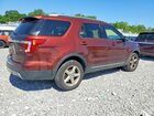 2016 Ford Explorer Xlt Burgundy vin: 1FM5K8DH8GGC02645