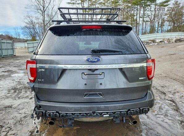 1FM5K8DH8HGD73591 2017 FORD EXPLORER Серый Вид сзади