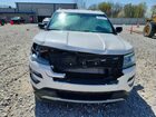 2016 Ford Explorer Xlt White vin: 1FM5K8DH9GGC47061
