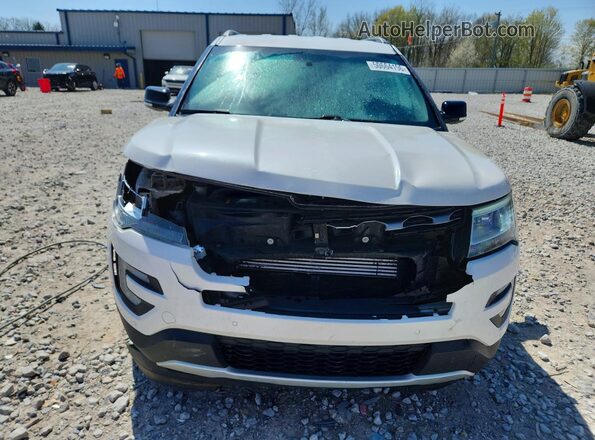 1FM5K8DH9GGC47061 2016 FORD EXPLORER White Вид спереду
