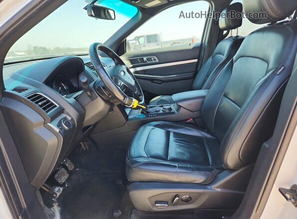 1FM5K8DH9GGC47061 2016 FORD EXPLORER White Вид салону спереду