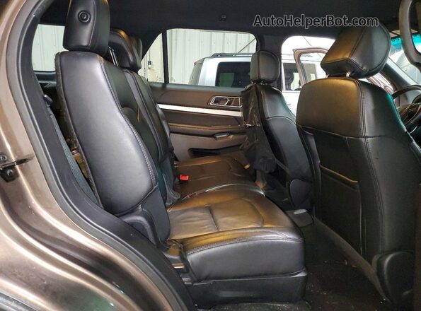 1FM5K8DHXGGD27498 2016 FORD EXPLORER Коричневый Вид задней части салона