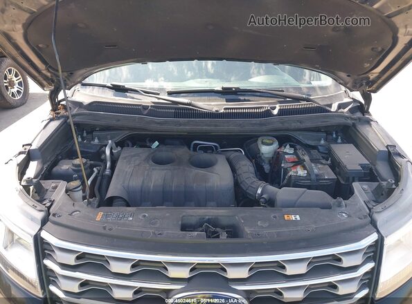 1FM5K8DHXHGC19285 2017 FORD FORD EXPLORER Черный Вид сзади