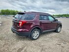 2018 Ford Explorer Xlt Maroon vin: 1FM5K8DHXJGA87697