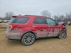 2017 Ford Explorer Limited Burgundy vin: 1FM5K8F80HGC34116