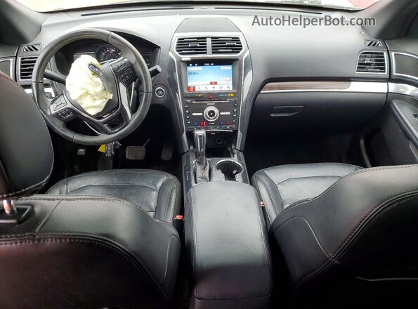 1FM5K8F80HGC34116 2017 FORD EXPLORER Burgundy წინა პანელის ხედი