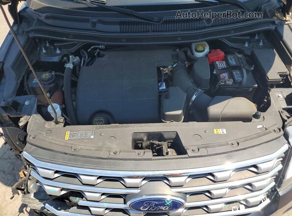 1FM5K8F80HGE26720 2017 FORD EXPLORER Черный Вид подкапотного пространства