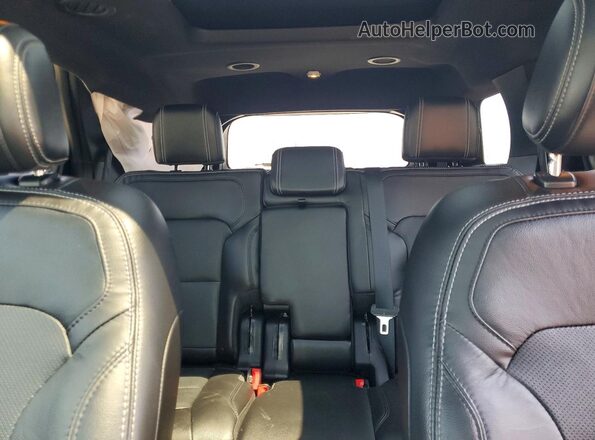1FM5K8F80HGE26720 2017 FORD EXPLORER Черный Вид задних сидений