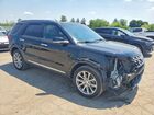 2017 Ford Explorer Limited Черный vin: 1FM5K8F80HGE26720