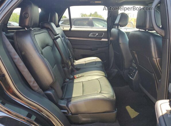 1FM5K8F80HGE26720 2017 FORD EXPLORER Черный Вид задней части салона