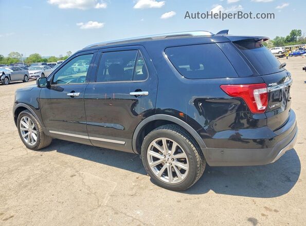 1FM5K8F80HGE26720 2017 FORD EXPLORER Черный Задняя левая четверть