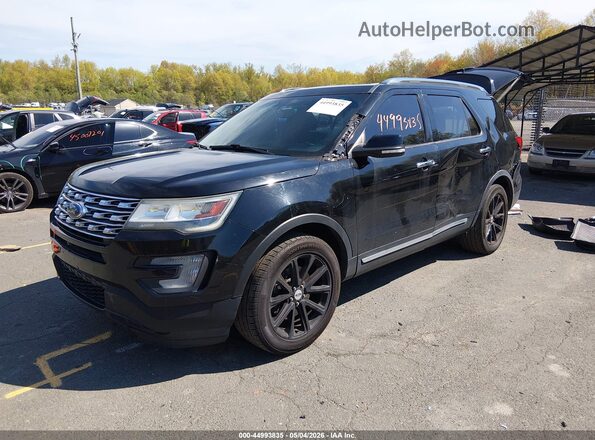 1FM5K8F81GGD15463 2016 FORD FORD EXPLORER Black Przód lewy