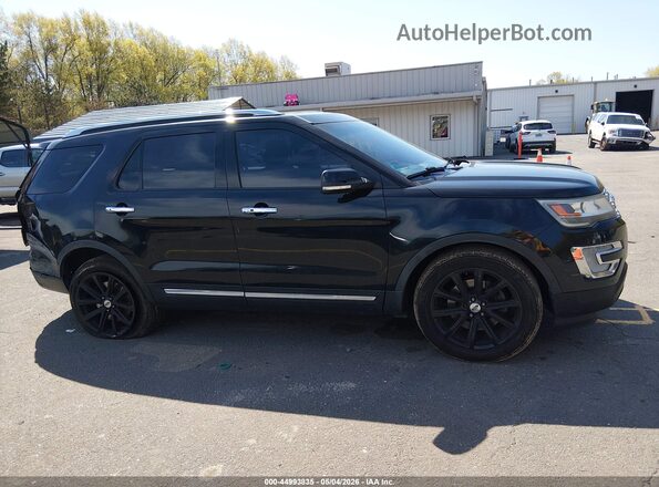 1FM5K8F81GGD15463 2016 FORD FORD EXPLORER Black Widok wnętrza z tyłu