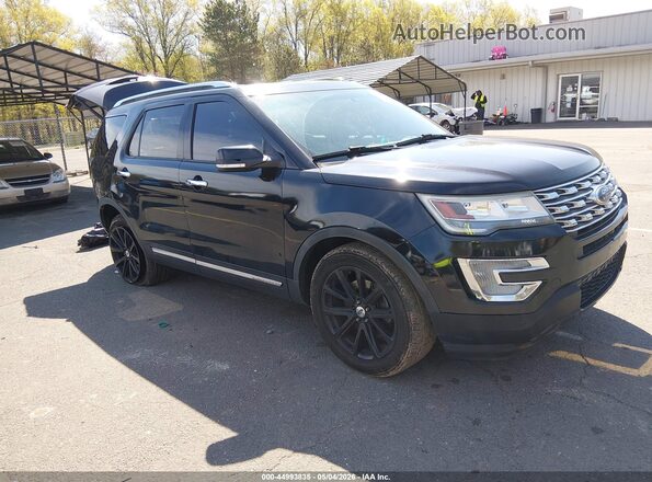 1FM5K8F81GGD15463 2016 FORD FORD EXPLORER Black Przód prawy