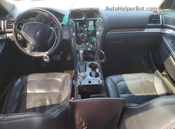 1FM5K8F82GGA88090 2016 FORD EXPLORER Серый Вид панели приборов