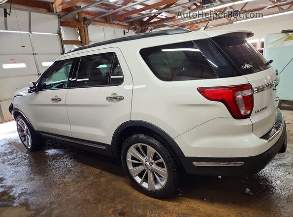 1FM5K8F82KGA85716 2019 FORD EXPLORER White უკანა მარცხენა