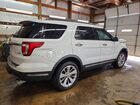 2019 Ford Explorer Limited White vin: 1FM5K8F82KGA85716