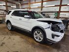 2019 Ford Explorer Limited White vin: 1FM5K8F82KGA85716