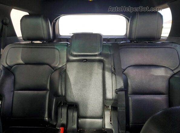 1FM5K8F83GGA71623 2016 FORD EXPLORER Серебряный Вид задних сидений
