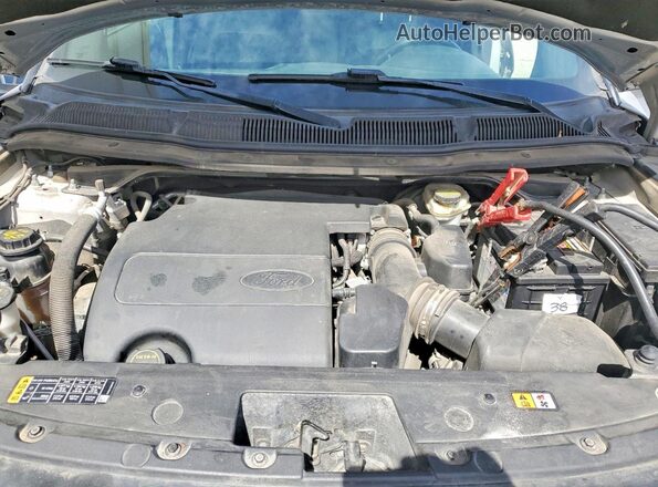 1FM5K8F83GGA71623 2016 FORD EXPLORER Серебряный Вид подкапотного пространства