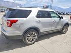 2016 Ford Explorer Limited Серебряный vin: 1FM5K8F83GGA71623