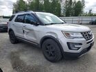 2017 Ford Explorer Limited Silver vin: 1FM5K8F83HGC37821