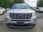 2017 Ford Explorer Limited Silver vin: 1FM5K8F83HGC37821