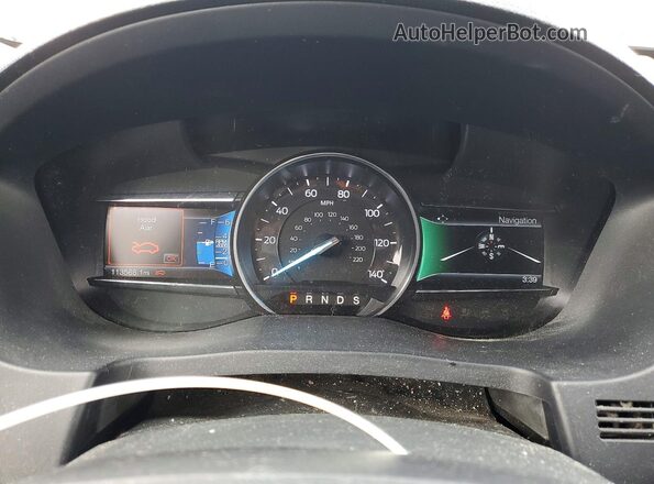 1FM5K8F83HGC37821 2017 FORD EXPLORER Silver Widok zestawu wskaźników
