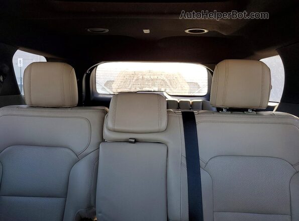 1FM5K8F84JGC31631 2018 FORD EXPLORER Красный Вид задних сидений