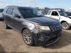 2017 Ford Explorer Limited Gray vin: 1FM5K8F87HGC93356
