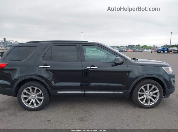 1FM5K8F88GGA98185 2016 FORD EXPLORER Черный Вид задней части салона