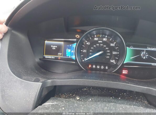 1FM5K8F88GGA98185 2016 FORD EXPLORER Черный Вид задних сидений