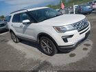 2018 Ford Explorer Limited White vin: 1FM5K8F88JGC61151
