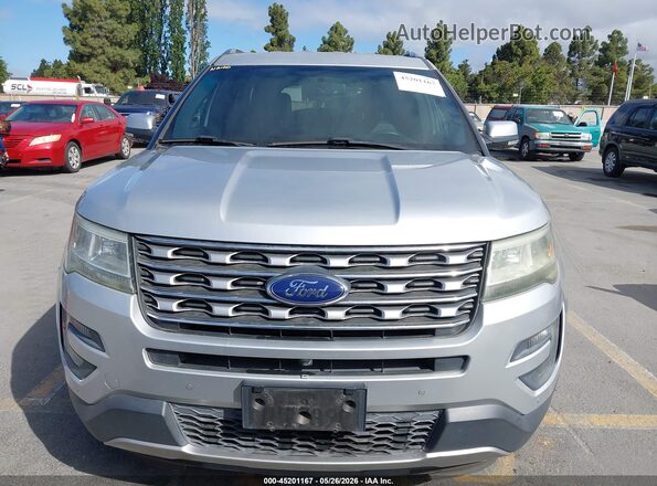 1FM5K8F89GGA19901 2016 FORD EXPLORER Серебряный Вид щитка приборов