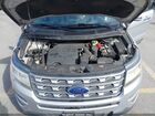 2016 Ford Explorer Limited Серебряный vin: 1FM5K8F89GGA19901