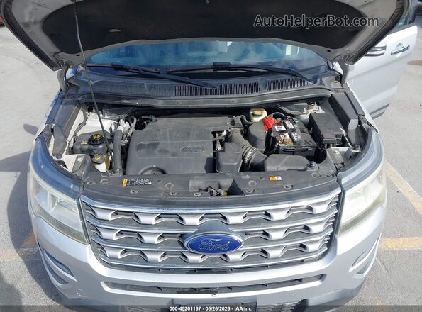1FM5K8F89GGA19901 2016 FORD EXPLORER Серебряный Вид сзади