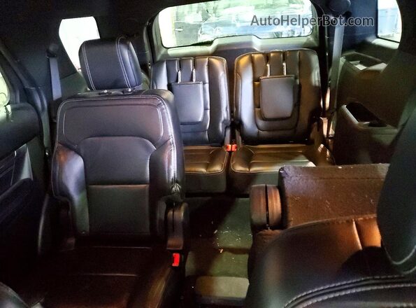 1FM5K8F89HGD75380 2017 FORD EXPLORER Черный Вид задних сидений