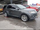 2019 Ford Explorer Limited Gray vin: 1FM5K8F89KGA91447